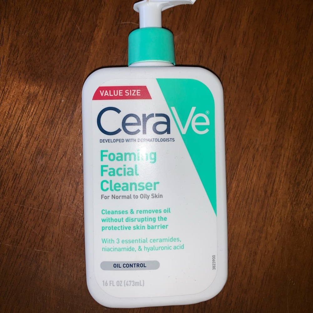 CeraVe foaming face wash